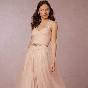 BHLDN Fleur Blush Gown